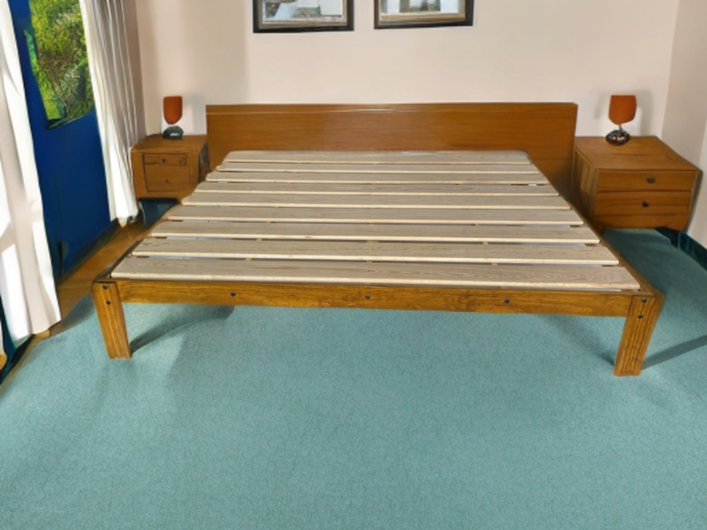 Base De Cama King Size Eco Desarmable (Blanco)