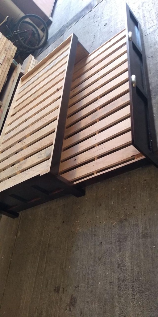Base De Cama Matrimonial Duplex De Madera