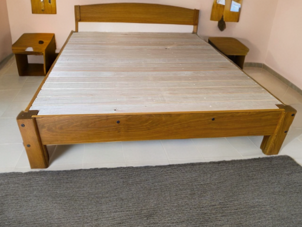 Base De Cama Queen Size Reforzada Desarmable Cerrada