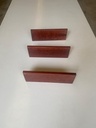 Juego de 3 Repisas Flotantes de Madera 14.5 x 60cm