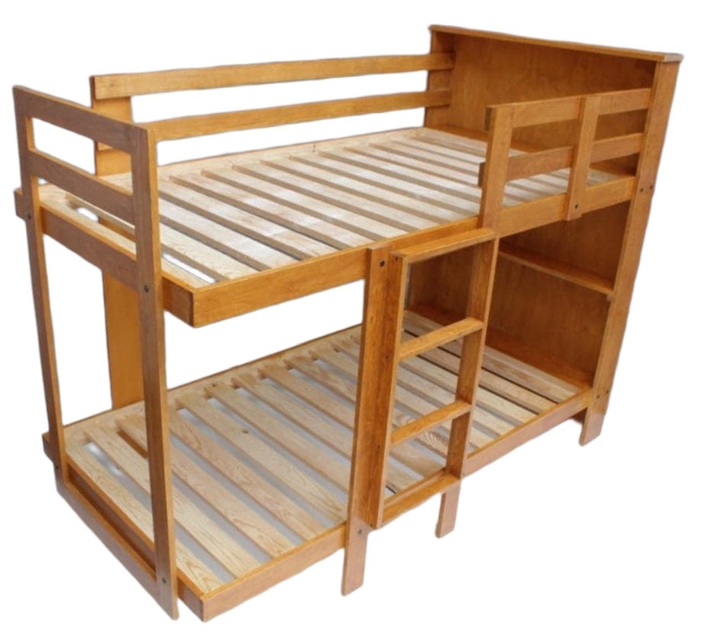 Litera Individual Con Librero Desarmable