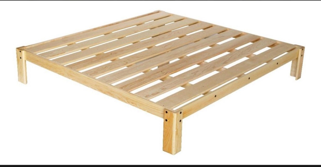 Base de Cama King Size Desarmable Eco Sin Laca