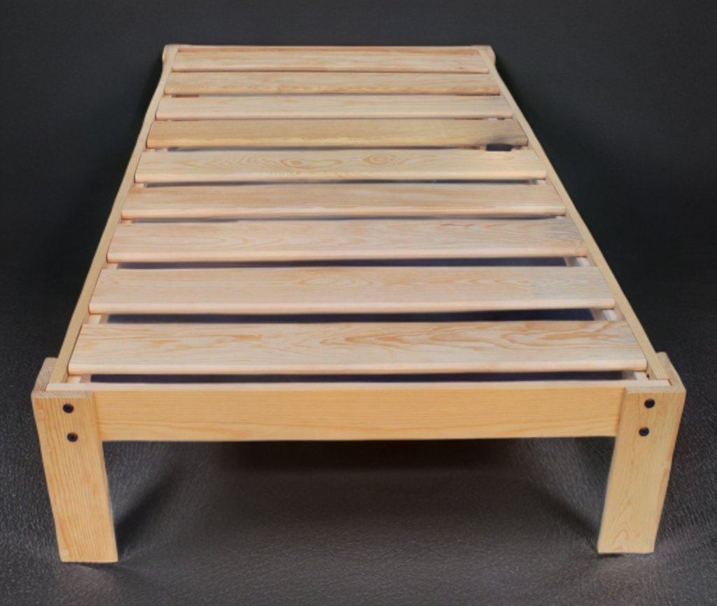 Base De Cama Individual Desarmable Eco Sin Laca