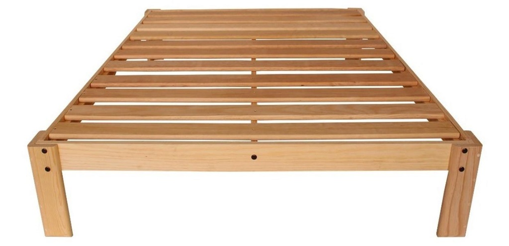 Base De Cama Matrimonial Eco Desarmable Sin  Laca