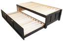Base De Cama Individual Duplex Desarmable De Madera