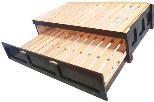 Base De Cama Matrimonial - Individual Duplex De Madera